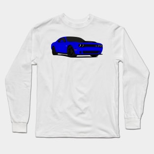 HELLCAT DARK-BLUE Long Sleeve T-Shirt